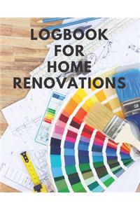 Logbook For Home Renovations