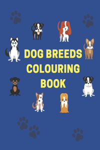 Dog Breeds Colouring Book