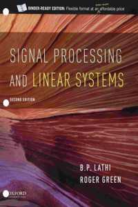 Signal Processing and Linear Systems