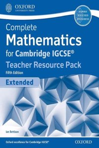 Complete Mathematics for Cambridge Igcserg Teacher Resource Pack (Extended)