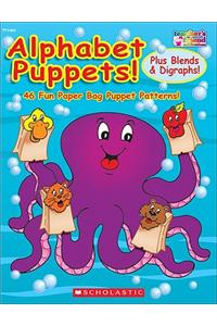 Alphabet Puppets! Plus Blends & Digraphs