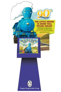 Little Engine That Could 90th Anniversary 8-Copy Floor Display with Riser and Signed Copies