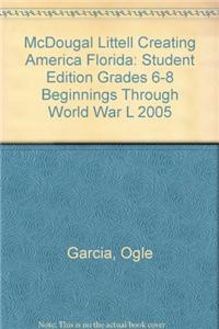 McDougal Littell Creating America Florida