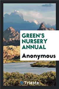 Green's Nursery Annual