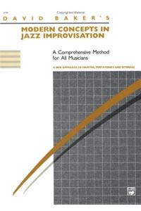 Modern Concepts in Jazz Improvisation