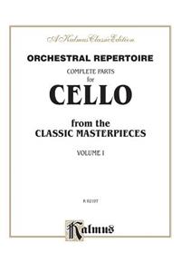 Complete Parts for Cello, Volume I