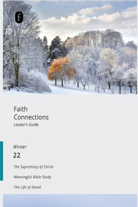 Faith Connections Adult Leader's Guide (December/January/February 2022)