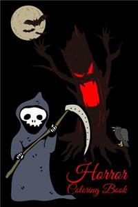 Horror Coloring Book