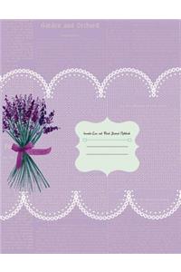 Lavender Lace and Floral Journal Notebook