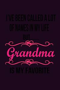 I'Ve Been Called A Lot Of Names In My Life But Grandma Is My Favorite