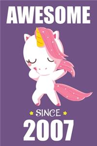 12th Birthday Dabbing Unicorn