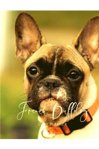2020 2021 15 Months French Bulldog Daily Planner