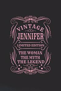 Vintage Jennifer Limited Edition the Woman the Myth the Legend