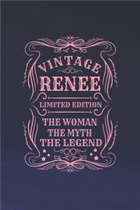 Vintage Renee Limited Edition the Woman the Myth the Legend