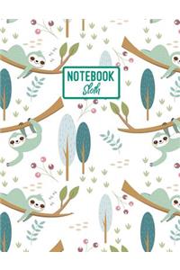 Sloth Notebook