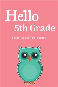 Hello, 5th Grade