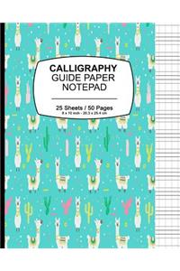 Calligraphy Guide Paper Notepad