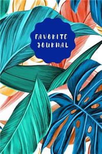 Favorite Journal