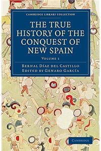 True History of the Conquest of New Spain 4 Volume Set