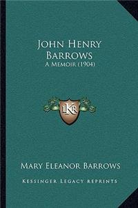 John Henry Barrows