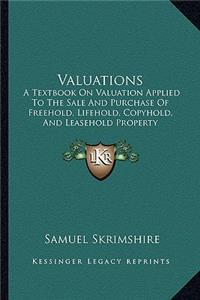 Valuations