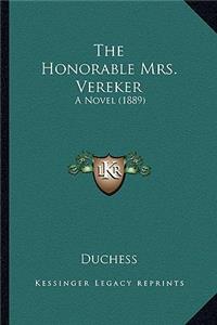 The Honorable Mrs. Vereker