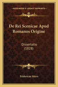 De Rei Scenicae Apud Romanos Origine