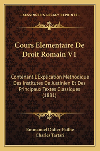 Cours Elementaire De Droit Romain V1