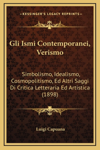Gli Ismi Contemporanei, Verismo