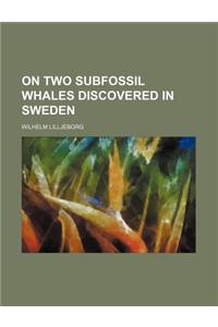 On Two Subfossil Whales Discovered in Sweden
