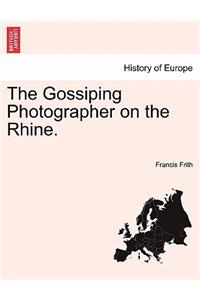 Gossiping Photographer on the Rhine.