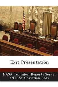 Exit Presentation