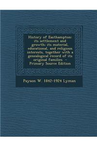 History of Easthampton