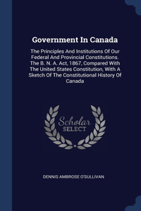 Government In Canada