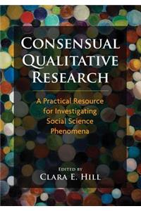 Consensual Qualitative Research