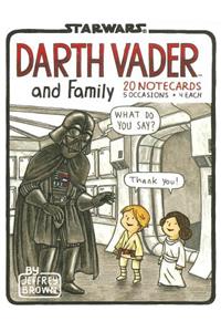 Darth Vader and Family Notecards
