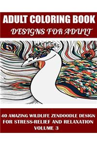 Adams Adult Coloring Book