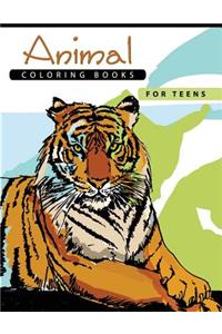 Animal Coloring Books for Teens