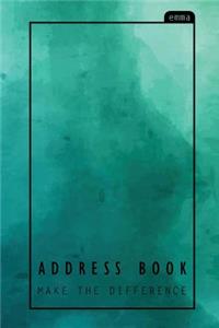 Pastel Address Book: My Address Book - Pastel Watercolor Design (Pocket-Size) Address, Phone, Email, Emergency Contact