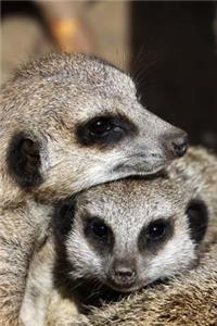 Such Adorable Cuddling Meerkats Portrait Journal