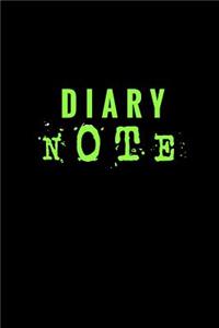 Diary Note