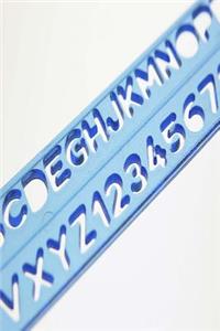 School Journal Stencil Ruler