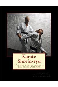 Karate Shorin-ryu.