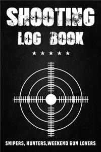 Shooting Log Book - data log