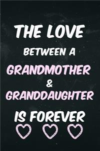 The Love Between a Grandmother & Granddaughter is forever