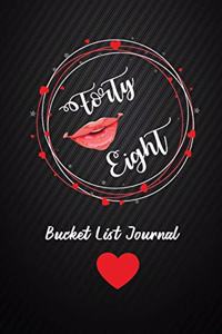 Forty Eight Bucket List Journal