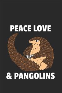 Pangolin Schuppentier Notizbuch