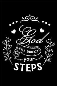 God will direct your STEPS