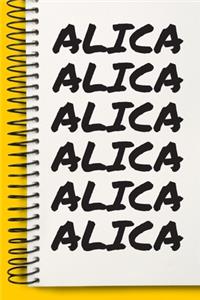 Name ALICA Customized Gift For ALICA A beautiful personalized