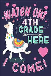 Watch Out 4th Grade Here I Come!